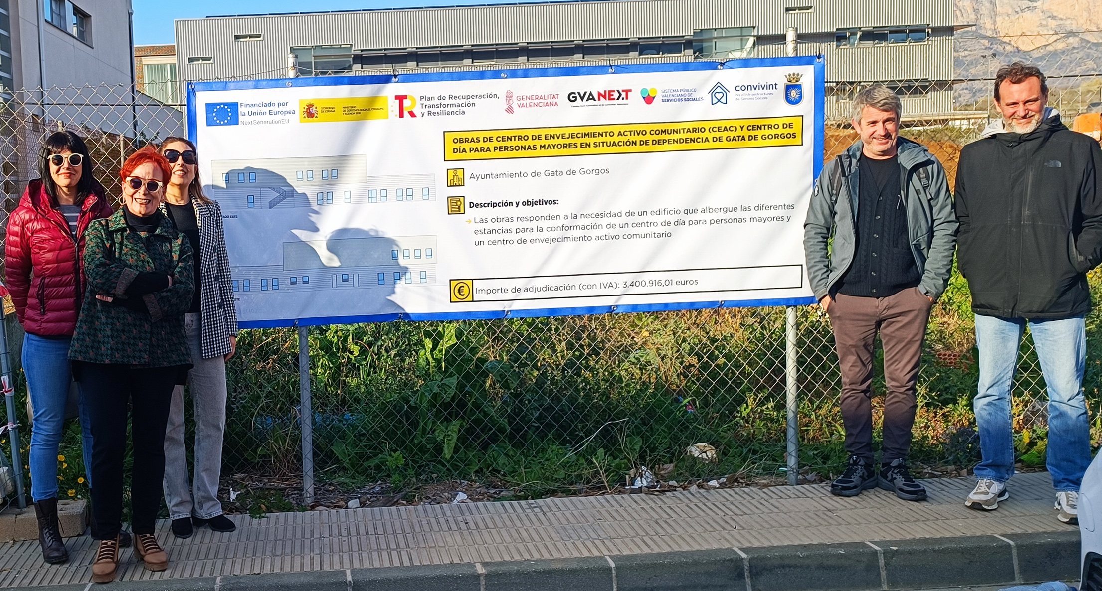 COMENCEN LES OBRES DE CIMENTACIÓ DEL CENTRE DE DIA I CEAC DE GATA. Una infraestructura molt demandada i necessària