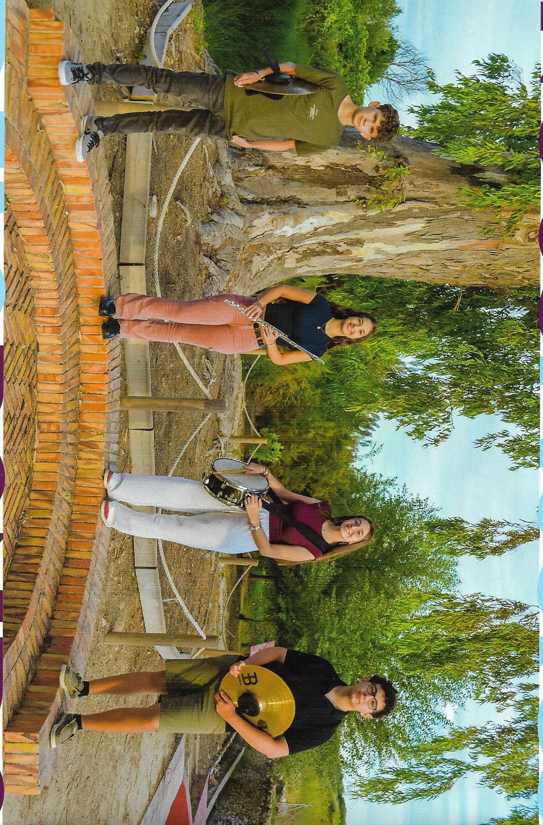 LA CENTENÀRIA UNIÓ MUSICAL DE GATA FESTEJA A SANTA CECÍLIA I INCORPORA A QUATRE NOUS INTEGRANTS, DOS MÚSIQUES I DOS MÚSICS. Es complix el 155 aniversari de la banda