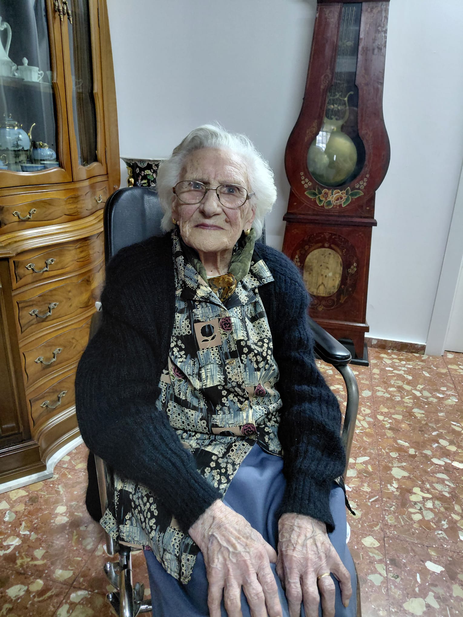 HA FALTAT LA DONA MÉS VELLA DE GATA. TERESA CERVERA MOLINA TENIA 100 ANYS, 4 MESOS I DOS DIES (D.E.P.)