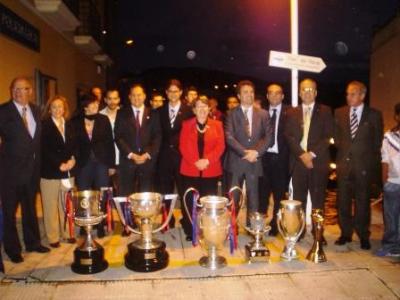 APLEC DE LES PENYES BLAUGRANES I 25 ANIVERSARI DE LA PENYA DE GATA ( II ): recepció oficial