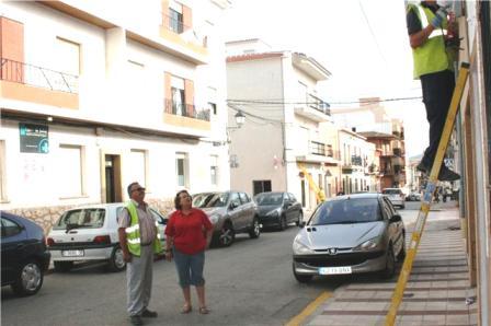 INICI DE LES OBRES DE MILLORA DE L´ENLLUMENAMENT PÚBLIC