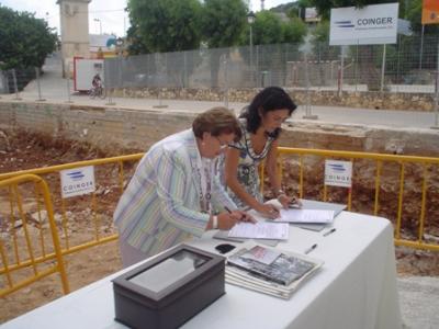 VISITA DE LA CONSELLERA DE BENESTAR SOCIAL ( i II )