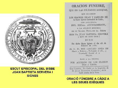 GATERS DESTACATS: Joan Baptista Servera i Signes, bisbe del segle XVIII ( Capítol IV i últim )