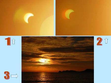 AHIR DIMARTS ES VA PRODUIR UN ECLIPSI PARCIAL DE SOL