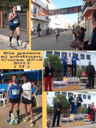 XV VOLTA A PEU A GATA ( II ): GATERS AL PÒDIUM I EN CARRERA.