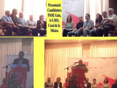 CAMPANYA ELECTORAL, 2n dia: Ahir, presentacions de les candidatures del PSOE i PP. ( I )