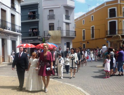 HUI DIA 19, DIUMENGE, SEGON TORN DE PRIMERES COMUNIONS A GATA