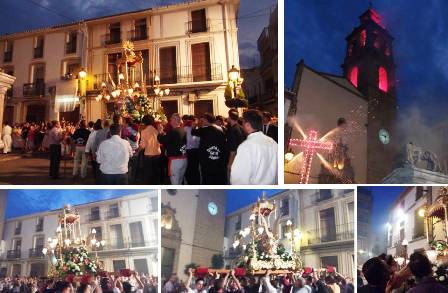 SEGON ACTE: BAIXADA DEL SANTÍSSIM CRIST DEL CALVARI (3.- Plaça Església)