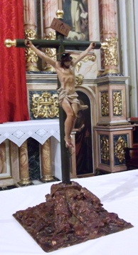 250 ANYS (ermita i Crist): EL PARE MULET PORTÀ LA IMATGE