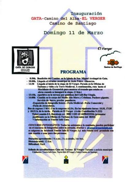 DIUMENGE DIA 11, GATA-EL VERGER, CAMÍ DE LALBA