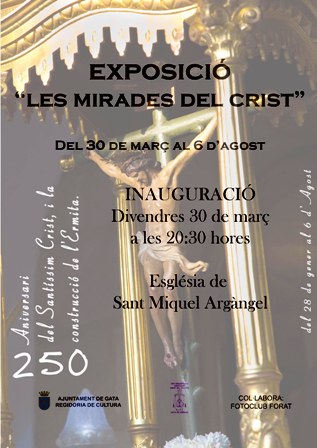 DIVENDRES PRÒXIM, DIA 30, INAUGURACIÓ: exposició fotogràfica Les mirades del Crist