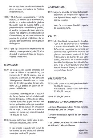 MEUS ARTICLESde festes: 1997, Pinzellades de la Història de Gata (1939-1942) (V) -i 4ª pàgina-