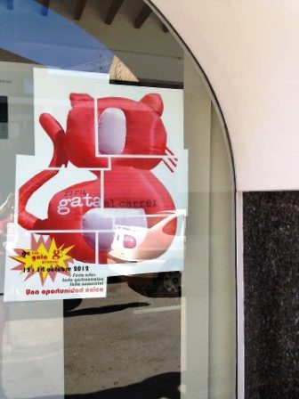 MIRADES URBANES: la imatge de la Fira: cartell anunciador