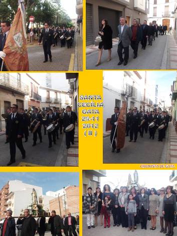 COMMEMORACIÓ DE SANTA CECÍLIA, banda de Gata ( II )