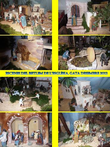 TEMPS DE BETLEMS: més escenes del betlem parroquial