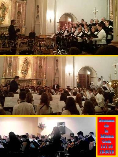SEGUEIX LA SETMANA DE LA MÚSICA: Cor i Banda juvenil, Rondalla i Escola,