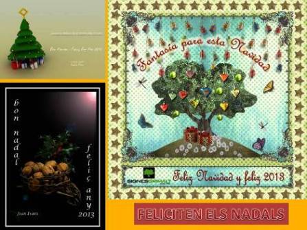 FELICITEN ELS NADALS: des de Teulada i Gata