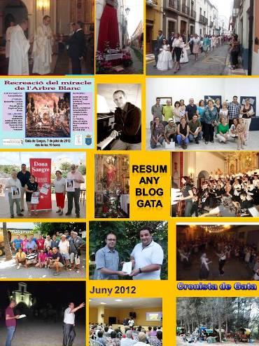 RESUM DE L'ANY 2012: Mes de juny