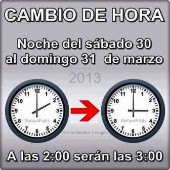 RECORDEUAQUESTA NIT CANVI D'HORA: a les 2 posarem les 3