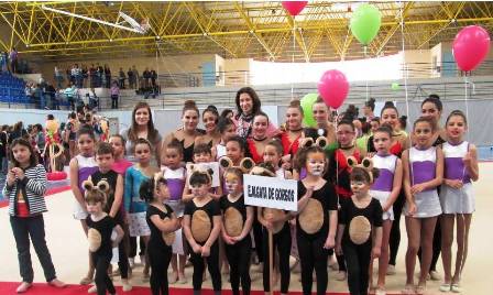 DE IBI A BENISSA PASSANT PER GATA: Nou èxit de les xicones de Gimnàstica Rítmica