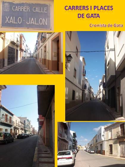 ELS NOSTRES CARRERS I PLACES: 40.- Carrer Xaló
