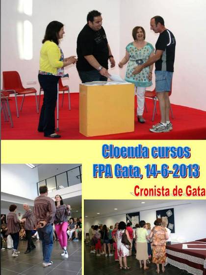 LESCOLA DADULTS (FPA) DE GATA TANCA EL CURS 2012-2013
