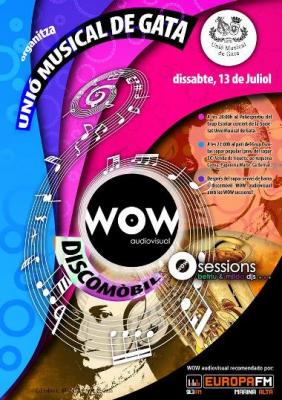 JA TENIM EL CARTELL DE LA BANDA: CONCERT DIA 13 i discomóbil