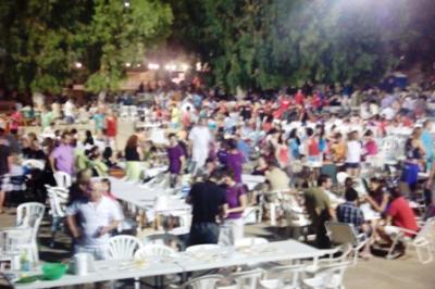 HUI, 5é DIA DE FESTES GATA 2013: Nit multitudinària de paelles