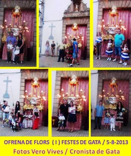 AHIR, OFRENA DE FLORS ( I ): famílies