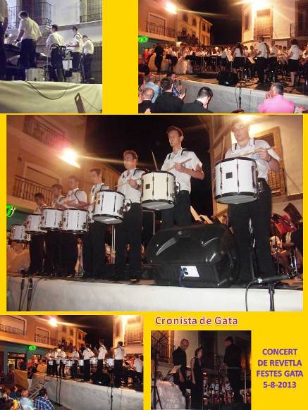 RESUM FESTES GATA: REVETLA (5 d'agost, nit) ( i II )
