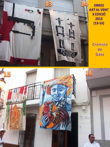MIRADES URBANES: 4 obres més (ART AL VENT X): 13-16