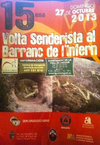 EL GRUP ESPELEOLÒGIC TORNA A ORGANITZAR LA VOLTA SENDERISTA A VALL DE LAGUAR