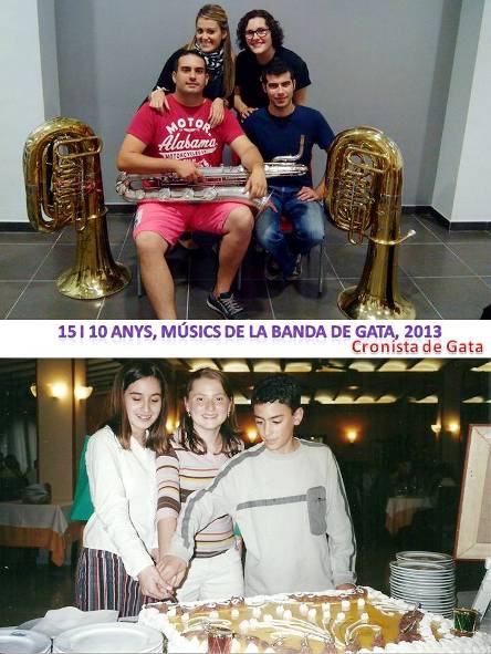IMATGES CURIOSES: Fa 15 i fa 10 que entraren a la banda