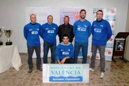 EL JUGADOR GATER DE PILOTA TOMÁS JUGARÀ AMB LEQUIP DONDARA LA FINAL AUTONÒMICA DE RASPALL