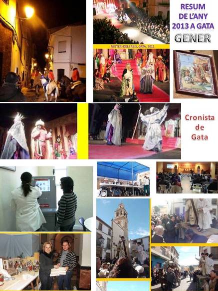 ADÉU A 2013, ARRIBARÀ 2014. RESUM DE L'ANY GATER (Gener)