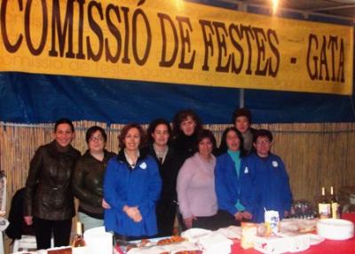 LA COMISSIÓ DE FESTES HA ESTAT A L'ACTE DE RECOLLIDA DE CARTES, AMB EL XOCOLATE SOLIDARI