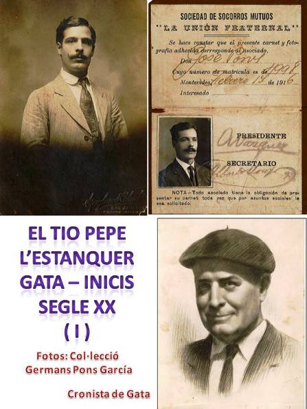 TRES GENERACIONS I UN SEGLE FABRICANT MOBLES DE JONC, MÈDULA I VÍMET (MIMBRE), ELS ESTANQUERS. Capítol I: del Tio Pepe el Estanquer a Point
