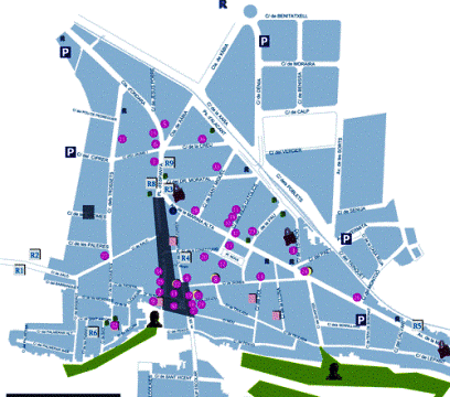 SABIEU? que el perímetre urbanitzat de Gata és de 7 kilòmetres i 610 metres