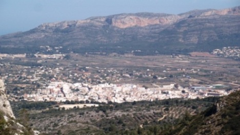 DE RUTA: deixant el Serrillàs, quina vista de Gata!!