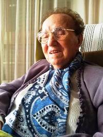 MOR LA DONA MÉS MAJOR DE GATA. FRANCISCA COSTA DIEGO TENIA 104 ANYS, 1 mes i sis dies