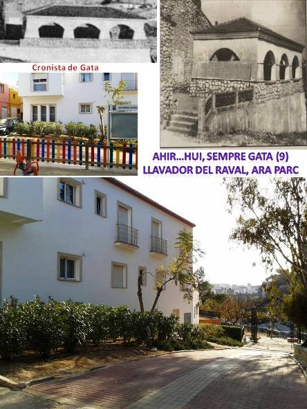 AHIRHUI, SEMPRE GATA: el llavador i arauna de les baixades al parc del Raval (9)