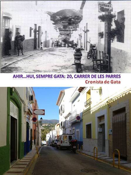 AHIRHUI, SEMPRE GATA: 20. Carrer de les Parres