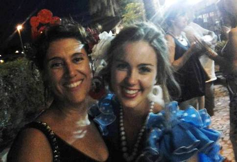 IMATGES DE FESTA ( I ): Regines 1987 i 2014, Josefa i Elena