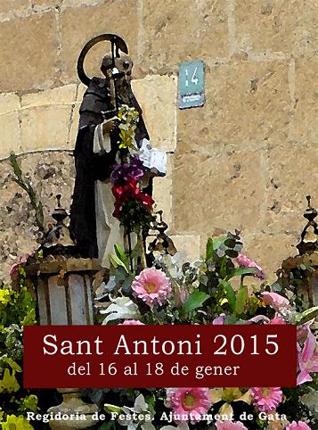 EL RAVAL DE GATA ES PREPARA PER A LES PRIMERES FESTES DE LANY, DESPRÉS DELS NADALS-REIS: Sant Antoni, del 16 al 18 de gener