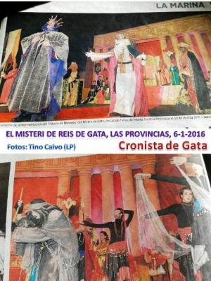 REIS GATA 2016 (FITPCV): LA PREMSA PARLA DEEL MISTERI DE REIS (2): Las Provincias, bones fotografies