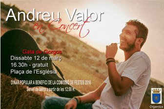 HUI, ACTES CULTURALS PER ALS GATERS (Andreu Valor a Gata, banda a Teulada)