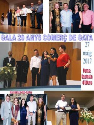 20 ANYS DUNITAT PER AL COMERÇ DE GATA: Gala 2017