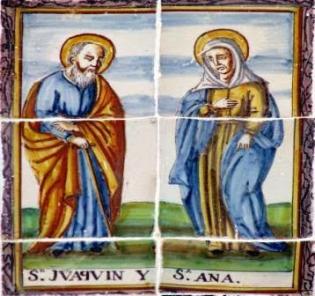 HUI DIA 26, SANTA ANNA I SANT JOAQUIM (Dia dels uelos/ueles)