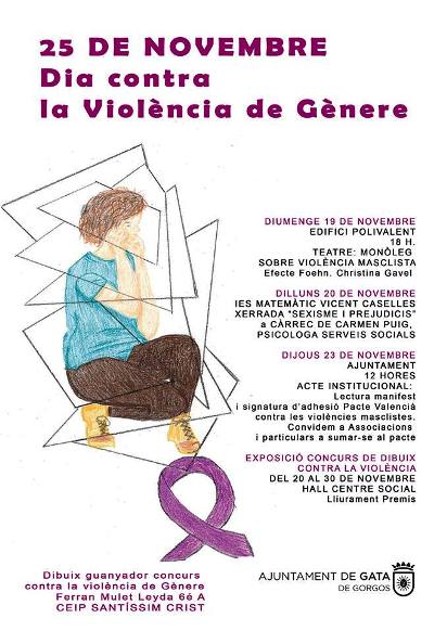 GATA: SETMANA RECORDATÒRIA CONTRA LA VIOLÈNCIA DE GÈNERE