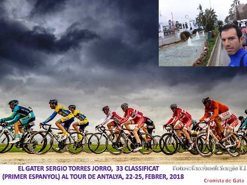 TOUR DE ANTALYA 2018: LA CLASSIFICACIÓ FINAL DEL CICLISTA GATER SERGIO TORRES JORRO ÉS EL 33, PRIMER ESPANYOL DE LA GENERAL
